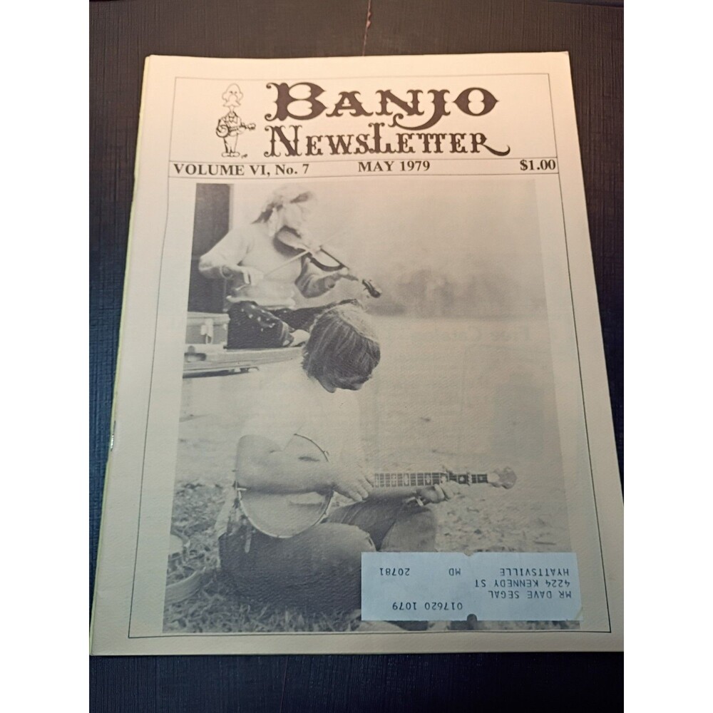 Lot of 4 Banjo Newsletters 5-String Vintage Magazine Aug/Oct 1977, May/Sept 1979 - Picture 3 of 9